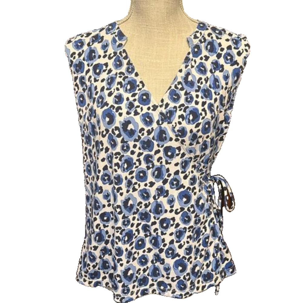 41 Hawthorn Crossover Sleeveless Blouse